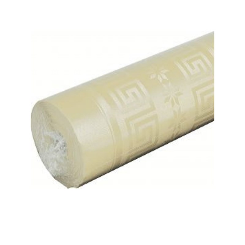 Tischrolle Damast Elfenbein 1.20 x 50m